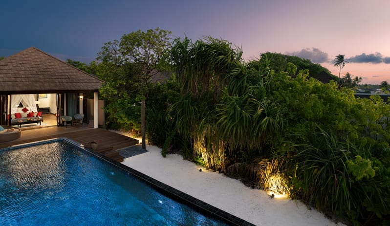 Atmosphere Kanifushi - Kanifushi Beach Villa with Pool High View